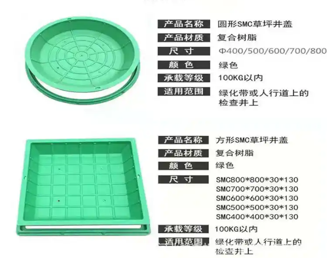 阿图什树脂复合种植井盖展示